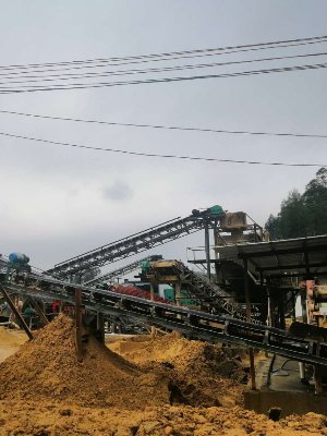 洗沙場沙泥分離